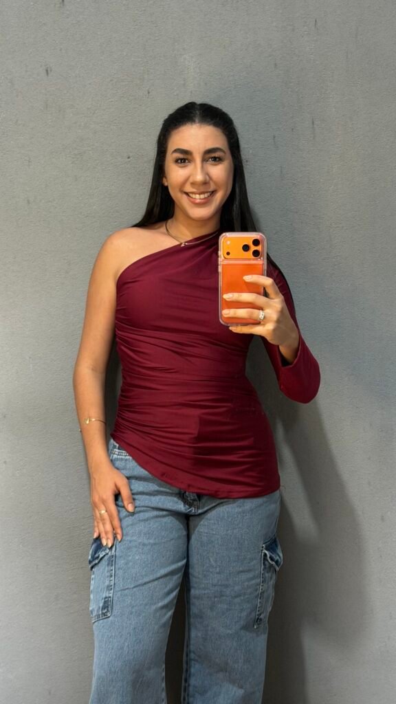 Blusa One Shoulder